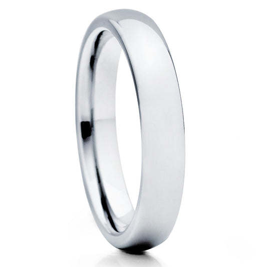 4mm Tungsten Wedding Ring Tungsten Carbide Ring,Engagement Ring Shiny