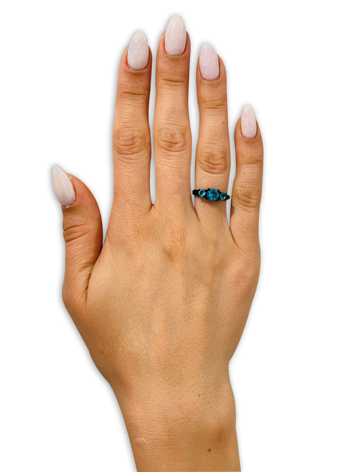 Solitaire Wedding Ring Titanium Ring Engagement Ring Black Solitaire Ring